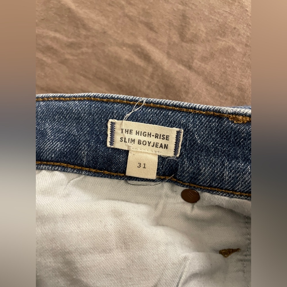 Madewell High Rise Women Jeans - Blue - Picture 6 of 9